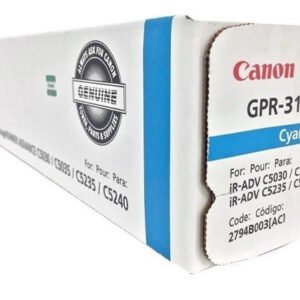 Canon GPR-31 Cyan OEM Genuine Toner for Canon ImageRunner C5030, C5035, C5235, C5240 Printer