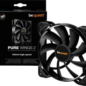 be quiet! BL046 Pure Wings 2 120mm Max.1500RPM 51CFM 19dB(A) Cooling Fan
