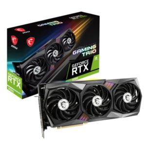 MSI VGA PCI-E NVIDIA GF RTX 3060 GAMING X TRIO 12G, 12GB/192BIT, GDDR6(912-V390-081)