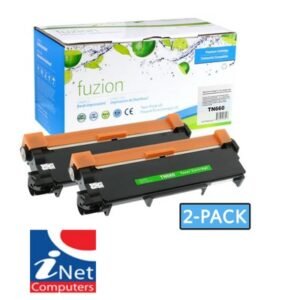 Brother TN660 Compatible Toner - Black (2/Pack)