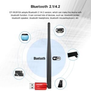 COMFAST 600Mbps Dual Band (2.4G+ 5G) Wireless WiFi , Bluetooth  Adapter WITH Antina