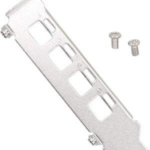 Low Profile Bracket for NVIDIA Quadro K1200 NVS510 P400 P600 P1000 Graphics Card With Screws