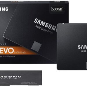 SAMSUNG 860 EVO 500GB SATA 2.5″ INTERNAL SSD (MZ-76E500)V-NAND TECHNOLOGY