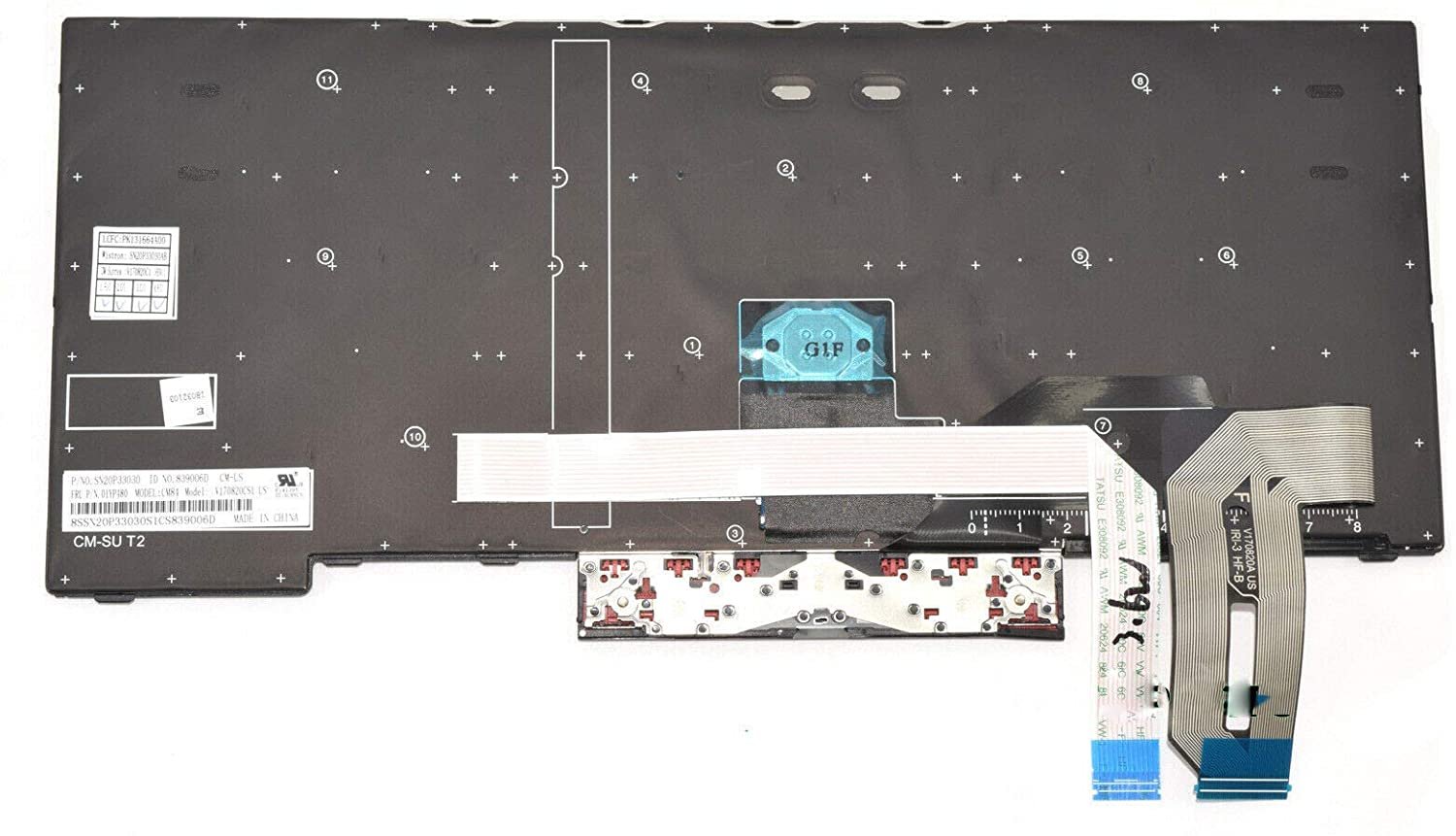 Lenovo ThinkPad 01YP240 01YP320 01YP400 US English Keyboard 01YP480 - Image 2