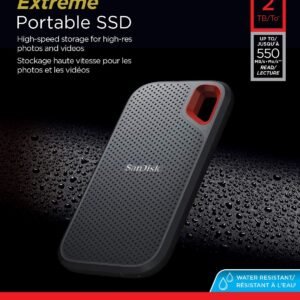 SanDisk Extreme 1TB USB External Solid State Drive (SDSSDE60-1T00-G25)