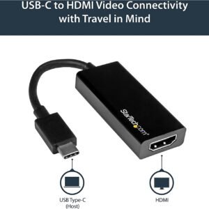USB-C to HDMI Adapter with 4K 30Hz - Black