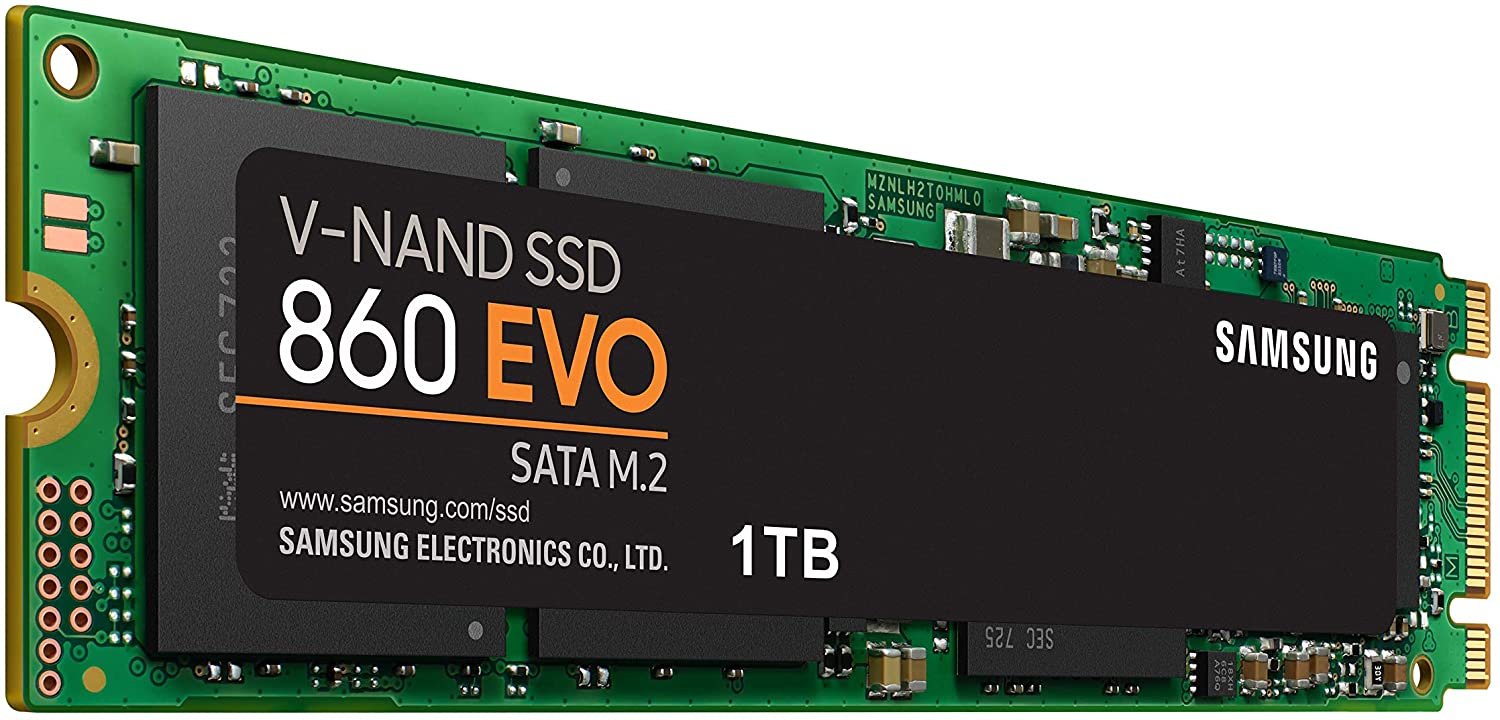 Samsung 860 EVO M.2 1TB SATA M.2 Internal SSD (MZ-N6E1T0BW) - Image 2