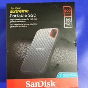 SanDisk Extreme 500GB USB External Solid State Drive (SDSSDE60-500G-G252