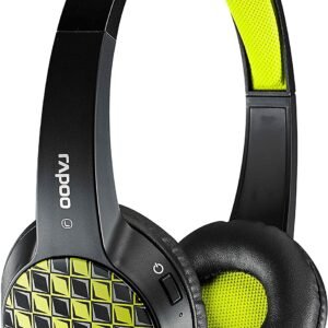 Rapoo S100 Black Bluetooth 4.1 Wireless Studio Stereo HiFi Headset Headphones with MIC