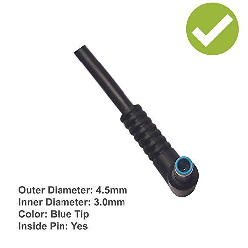 New Genuine HP 90W 19.5V 4.62A AC Adapter Charger 4.5*3.0mm Blue Tip - Image 4