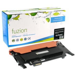 fuzion Compatable Samsung CLP320 Black Toner Cartridges, Standard Yield (CLTK407)