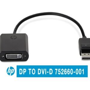 HP Display Port to DVI SL Adapter 752660-001 753744-001  DisplayPort (M) to DVI (F) - 1 ft - black