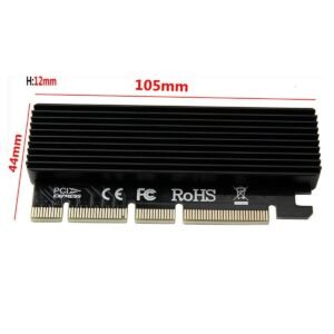 M.2 PCIe NVMe SSD to PCI-E Express 3.0 X4 X8 X16 Adapter Card Full Speed 2280 mm